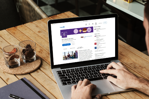 Mock up Linkedin